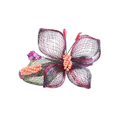 ハンドメイドスタイルの銅線ヘアピングラブヘアピンヘアアクセサリーヘアピン韓国ヘアピンジュエリーヘッドウェア(Color10)