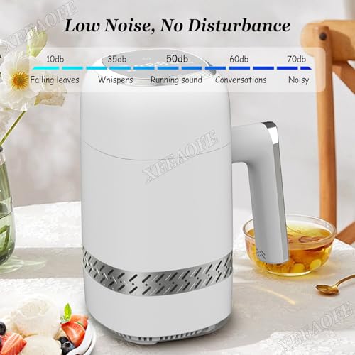 Eismaschine, Multifunktionale Softeis-Maschine für Hausgemachtes Gelato, Sorbet und Gefrorenen Joghurt, Integrierter 300ml Aluminiumzylinder – Bild 6