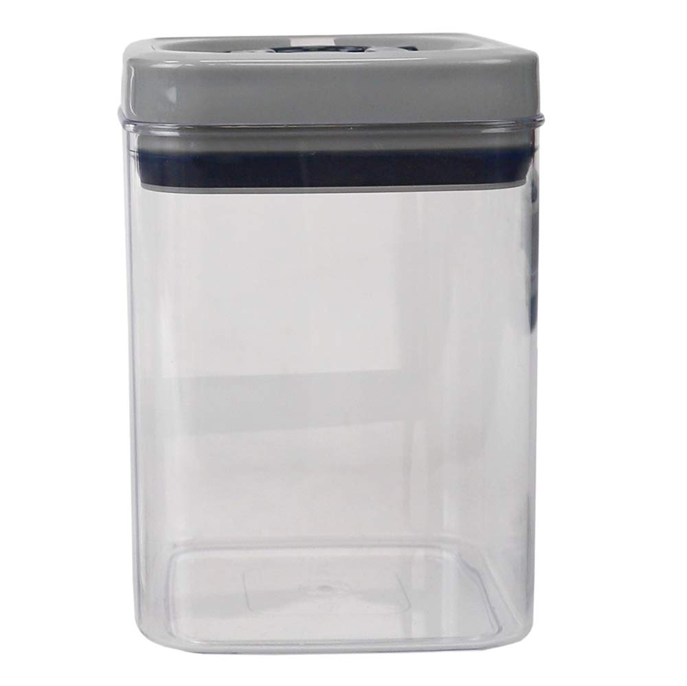Michael Graves Design MG51724 1.7 Liter Plastic Canister, Indigo/Clear