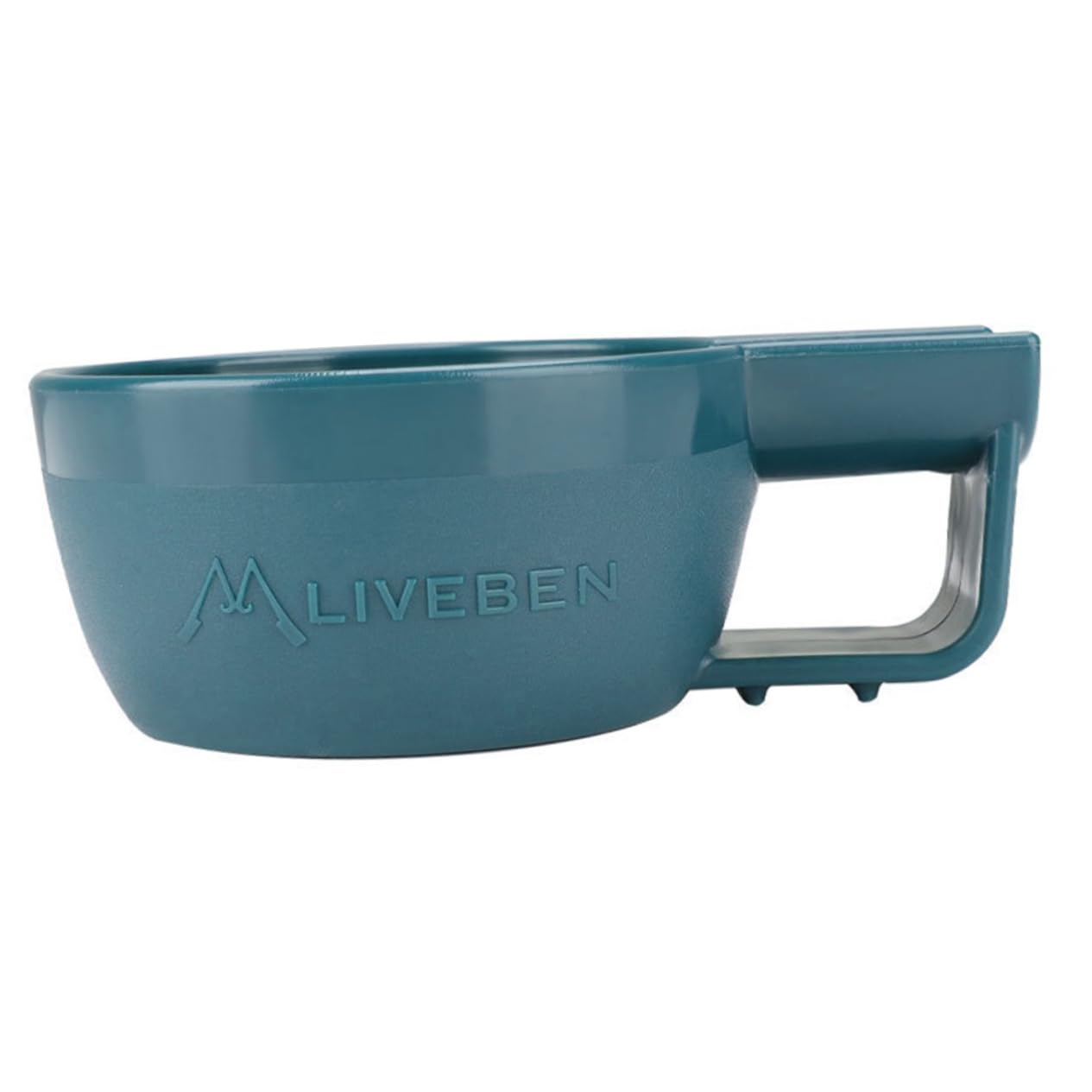 FRCOLOR Men Handheld Shaving Bowl Deep Design for Rich Foaming Comfortable Grip for Home Barbershops Durable Smooth Edges for Travel Storage