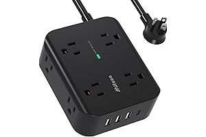 Magnetic Surge Protector Power Strip