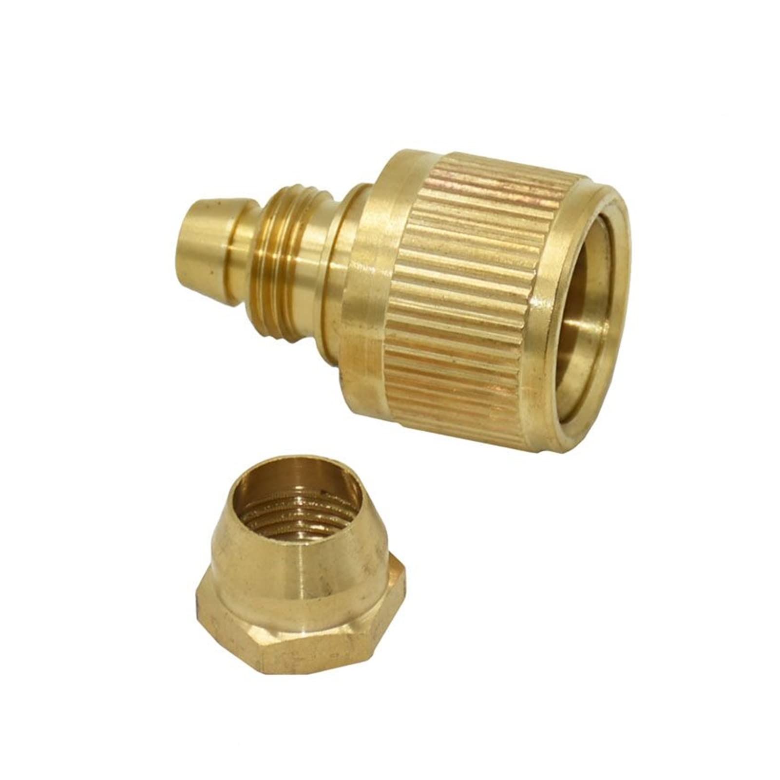 Adaptador de Conector de Manguera, Manguera de Latón de 3/8 ", Acoplamiento Rápido, Montaje Dea Deua, Manguera de Lavado de Coche Y Jardín, Accesorio para Grifo de Jardín, 1 Pieza
