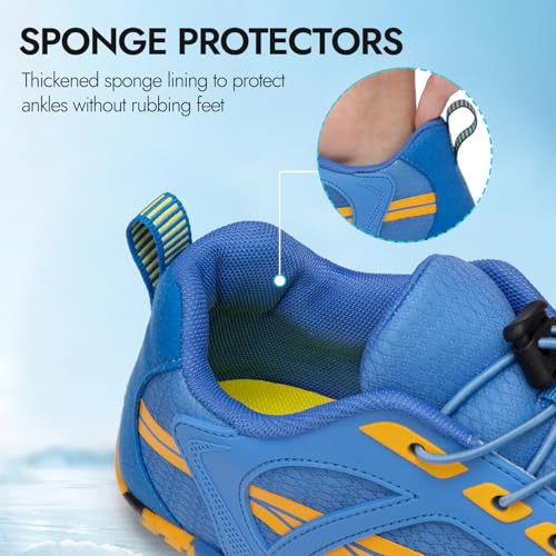 Image of ATHMILE Barefoot Water Shoes Women Men Wide Non Slip Aqua Beach River Pool | Quick Dry Swim Kayak Lake Hiking Surfing Boating Fishing Diving Rock Climbing Cruise Ship Essentials