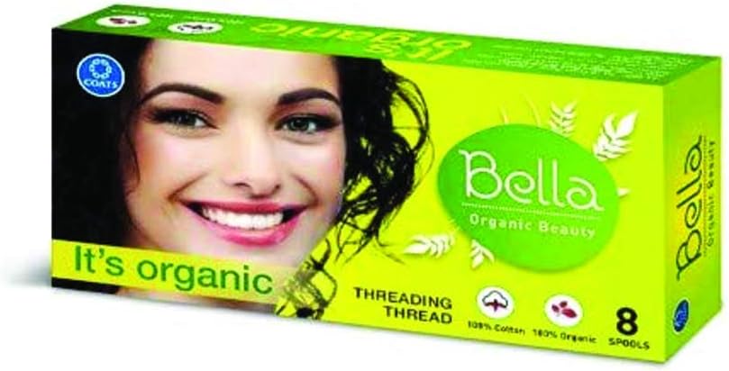 Bella Organic Cotton Eyebrow Threading Thread (8 Spools)