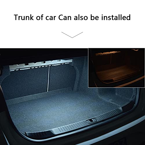 Car Led Lights Interior Battery Powered,Usb Charging 10Led Small Wireless Dome Light Inside,Rv Camper Shell Ceiling Roof Lights,Trunk Light #TOP6