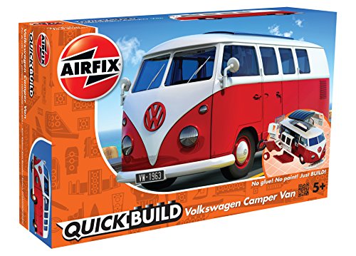 Kit de Modelo de Auto VW Camper Van Airfix Quickbuild