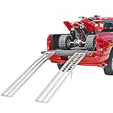 Rage Powersports Black Widow IA-9012-2 Aluminum 7' 5' Arched ATV Ramps