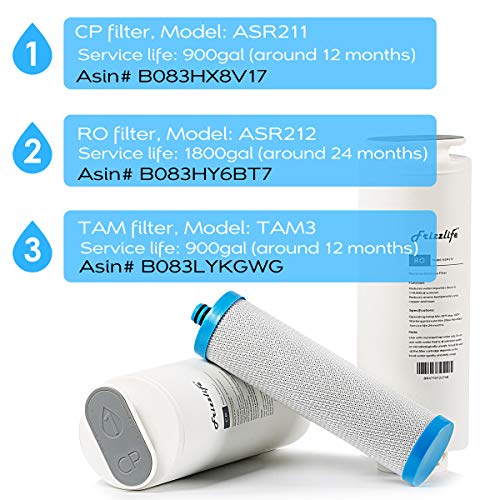 FRIZZLIFE FZ-4 Replacement Filter Cartridge for PD600-TAM3, PD800-TAM4, PD1000-TAM4 Reverse Osmosis System - Remineralization & Alkaline Filter
| FRIZZLIFE FZ-4 Replacement Filter Cartridge for PD600-TAM3, PD800-TAM4, PD1000-TAM4 Reverse Osmosis Sys