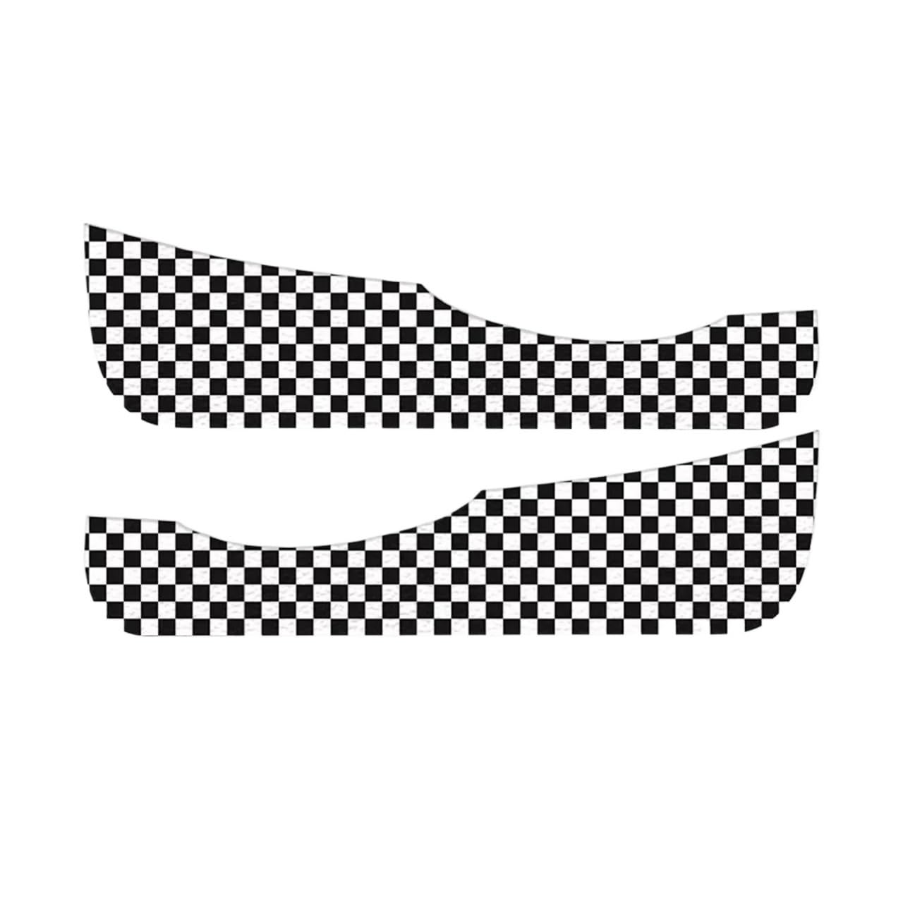 IVEFMEDGZ Car Door Anti-kick Pad Interior Protection Sticker Accessories Compatible for MINI Cooper JCW R56 R60 Clubman F54 F55 F56 F60 Countryman