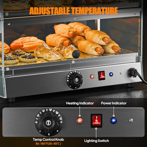 Commercial Pretzel Warmer Display Case