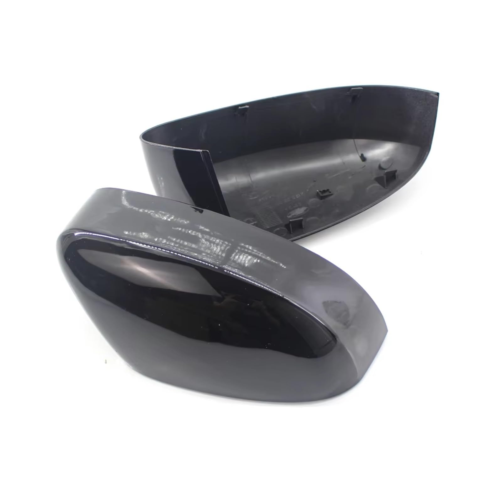 Calotte Specchietti Per Ford Per Focus Per MK2 Per MK3 2008-2017 Copertura Specchietto Retrovisore Laterale Tappo Copri Specchietto(Nero)