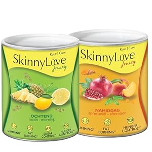 Skinnylove Fruity Vermageringskuur (2X 500G) – Snel Gewichtsverlies, Fatburner, Afvallen – 100% Natuurlijk Afslanken
