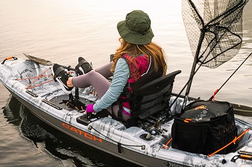 Image of Pelican Catch HDII Premium Angler - Sit-On-Top Fishing Kayak - HyDryve Pedal System & Comfortable Ergocast seat