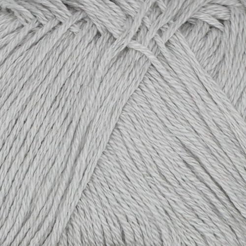 Image of JubileeYarn Baby Soft Bamboo Cotton Yarn - 50g /Skein - Cloudy Grey - 4 Skeins