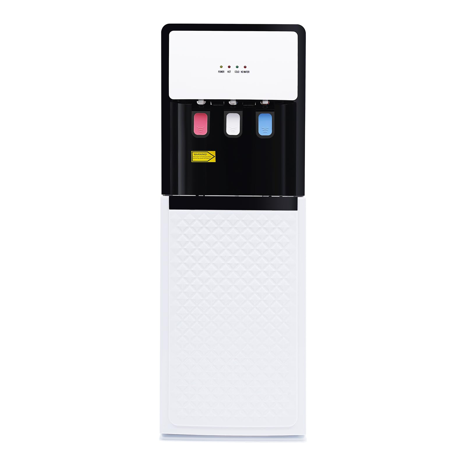 Dispensador De Agua, Dispensador De Agua Fria, Water Dispenser con Luces Indicadoras, Potencia De Calentamiento 500W Y Enfriamiento 75W, Fuente Agua Fria para Oficina, Hogar O Comercio