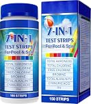 Hot Tub Test Strips 7-In-1 (150Pcs)| Ph Test Strips For Swimming Pool & Spa | Pool Water Testing Kit For Chlorine, Bromine, Ph, Hardness, More - All In 1 Swimming Pool Test Strips