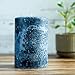 Still Water Candles Handmade Midnight Dark Navy Blue Pillar Candle Rustic Textured, Unscented Primitive Decoration for Home and Events - Choose Many Sizes Small 3x4 to Extra Large Triple Wick 6x9