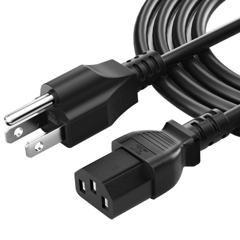 3 Prong 4FT Amplifier Power Cord Compatible with ION Speaker, ION Pathfinder 4 280, Guitar Amp, Block Rocker, Vox, Fender Amp, Marshall, Monster Mackie DJ Rockville QSC Speaker Power Cable