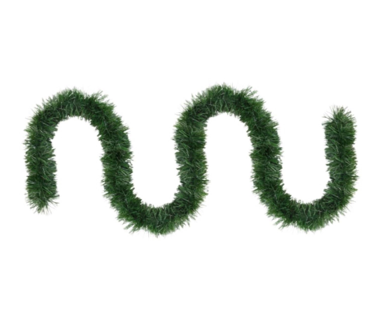 Deko Für Innen Außen Weihnachtsdekoration Mit Lametta, Girlande, Türrahmen, Kaminsims, Innenbereich Und Außenbereich Balkon Treppengeländer(20M)