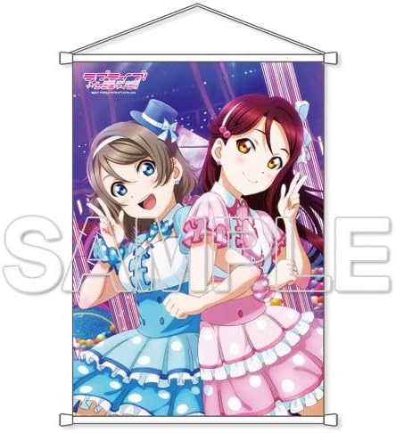 Amazon ラブライブ サンシャイン 桜内梨子 渡辺曜 B2タペストリー 約縦728mm 横515mm アニメ 萌えグッズ 通販