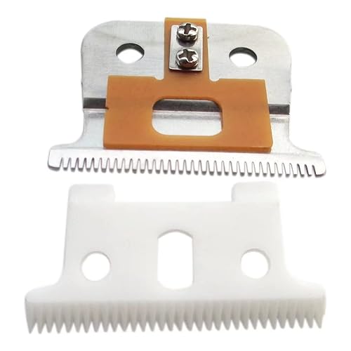 Miniatura 4 de Cuchilla en T de repuesto ajustable plateada mejorada 2023 para Andis Blackouts, Andis GTX, Andis T-outliner, Andis T-outliner inalámbrico