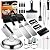 N NOBLE FAMILY 38PC Flat Top Grill Griddle Accessories Set - Must Have for Your Outdoor Griddle with Professional Griddle Spatula, Cleaning Kit, Grill Basting Cover - Ideal Griddle Gift for Men Women