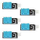 DollaTek 5PCS of Temperature Humidity Sensor Module Digital for Arduino Raspberry Pi 2 3