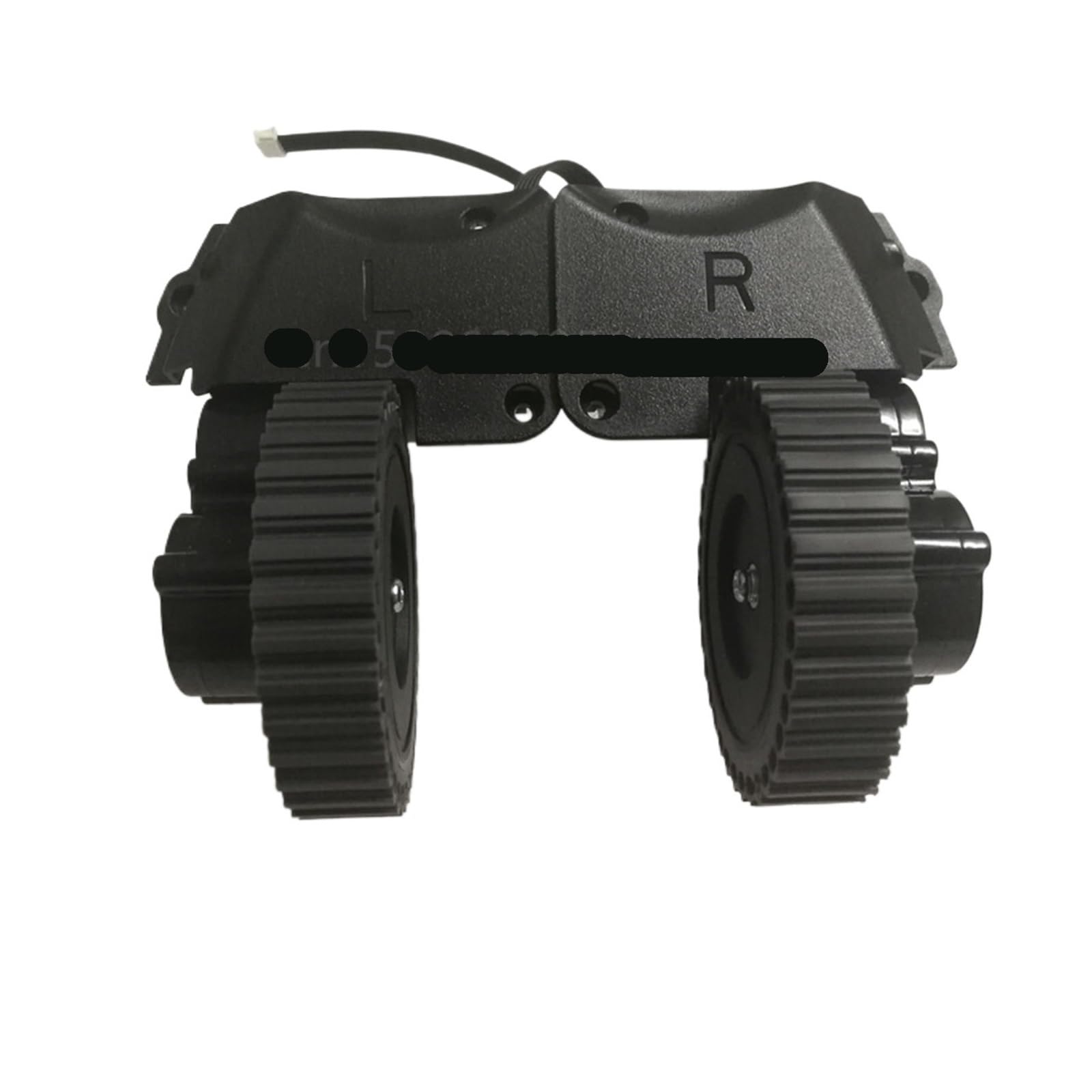 Ruota sinistra o destra for aspirapolvere robot, compatibile con Ilife, parti for aspirapolvere robot A4 A4s A40 X451 Le ruote A4 A4s includono motore(Left)
