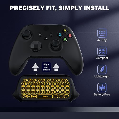 Moko P723314151540 Rgb Backlight Keyboard For Xbox One Controller thumb #5