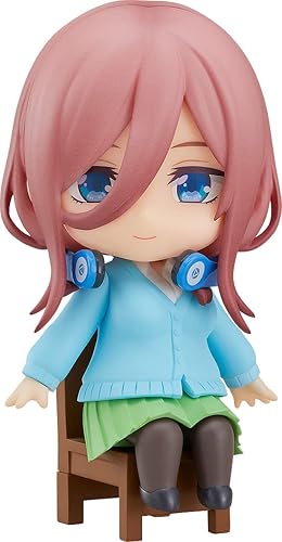 La película de quintillizos por excelencia Miku Nakano Nendoroid Swacchao! Figura de acción