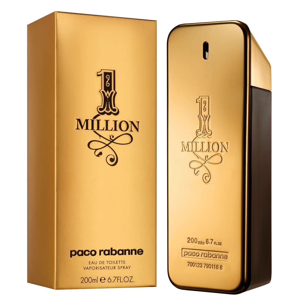 Paco Rabanne One Million homme/ men, Eau de Toilette, Natural Spray, 200 ml, 1 stück