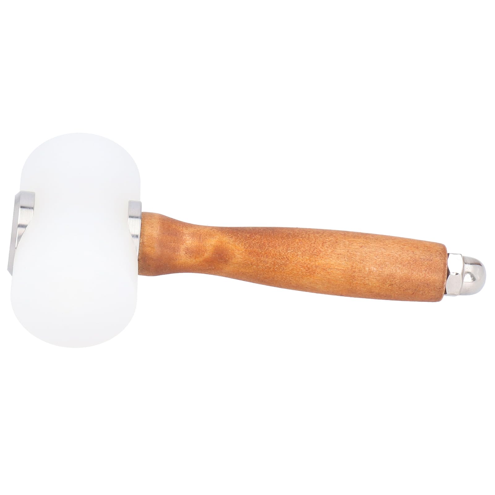 Handmade Sturdy Leathercraft Hammer, Leather Carving Hammer, Wooden Handle for DIY Leather and Engraving Leather Stamps, Hole Punches