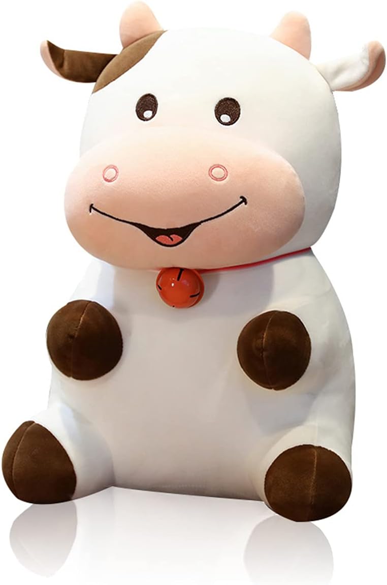 Cow Stuffed Animals Plush Cow Doll Stuffed cow plush Cute Cattle Plush Soft Cow Toy for Birthday Children's Day