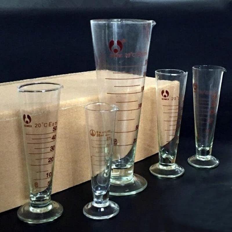 1 pièces Tasse à mesurer Triangulaire 50 ML à 2000 ML, Laboratoire de Mesure Industrielle avec Tasse à mesurer Conique graduée (Size : 1000ml)