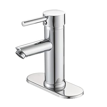 Chrome : Greenspring Single Handle Bathroom Sink Faucet Stainless Steel Basin Mixer Taps,Chrome Finish