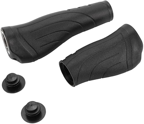 Agarres para manillar para bicicleta, mango plegable de goma, bueno para uso en exteriores (1 largo + 1 corto) Grip Shift Grips Grip Short Grip
