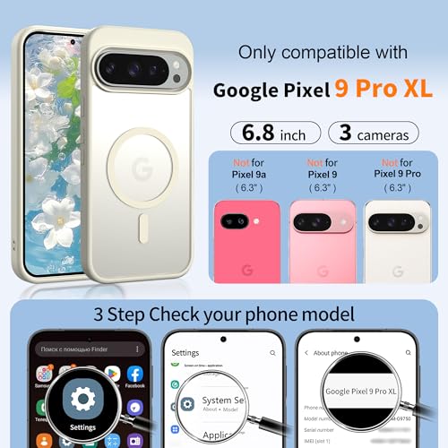 Coque robuste Pixel 9 Pro XL magnétique avec protège écran