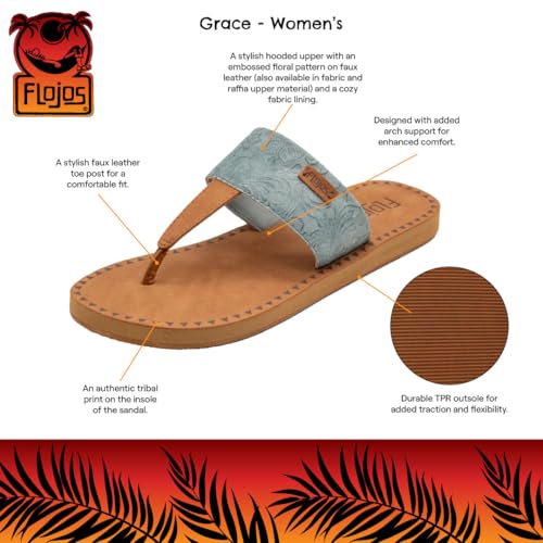 Flojos Women's Grace Flat Sandal2