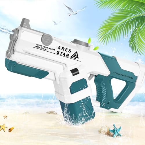 JONRRYIN Pistola ad Acqua per Bambini e Adulti, Elettrica Pistola ad Acqua Grande con 600ml...