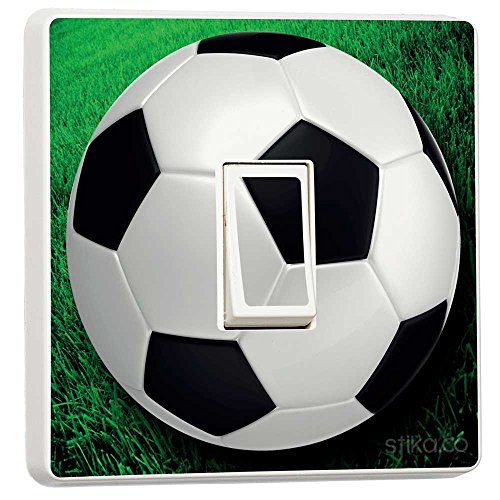 en Co Autocollant Mural en Vinyle (Motif Football)