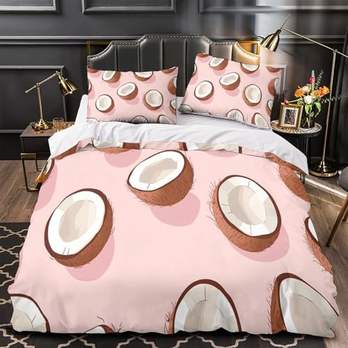 Housse de couette 3D paysage nuageux 220x240 cm en microfibre - 2