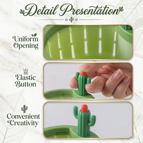 Colador Cactus para Fregadero de Cocina con Drenaje Automático miniatura 6