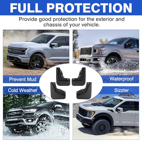 Image of Autorder Mud Flaps Splash Guards for Honda Passport 2026 Accessories Mudflap Fender Flares Front and Rear Mud Guard Set 4PCS