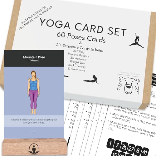 Embracing Mindfulness Yoga Karten und Sequenz Deck