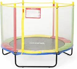 Cama Elástica Pula Pula Trampolim 1,52m com Rede Replay Kids