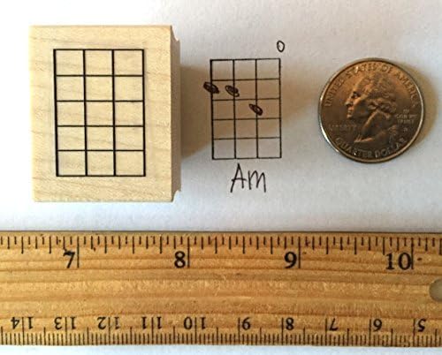 Stampola™ Ukulele Mandolin Banjo Chord Stamp (Medium)