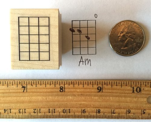Stampola™ Ukulele Mandolin Banjo Chord Stamp (Medium)