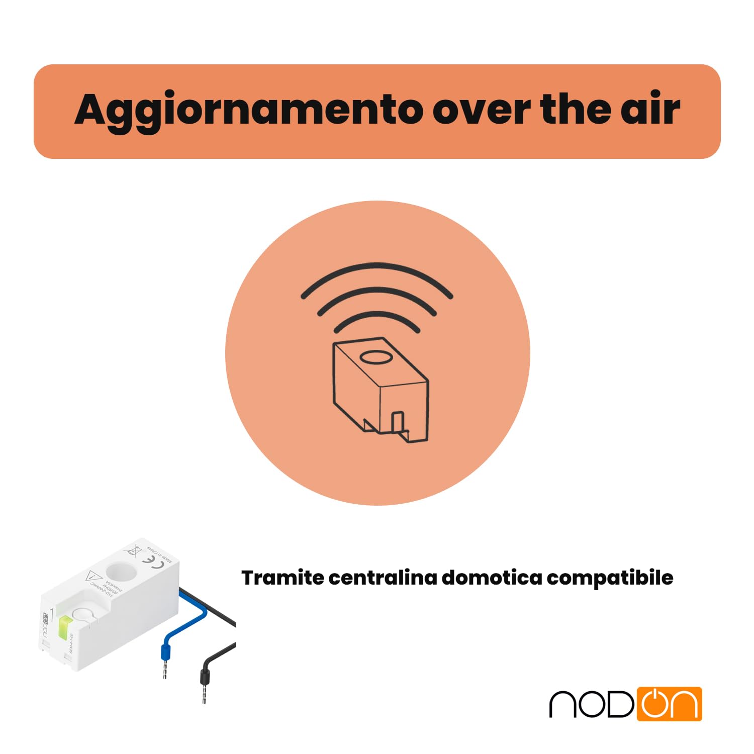 NodOn - Contatore intelligente Zigbee 3.0 - Monitoraggio del consumo e della produzione di energia elettrica - Compatibile con sistemi domotici quali Home Assistant, Jeedom, Zigbee2MQTT e ZHA