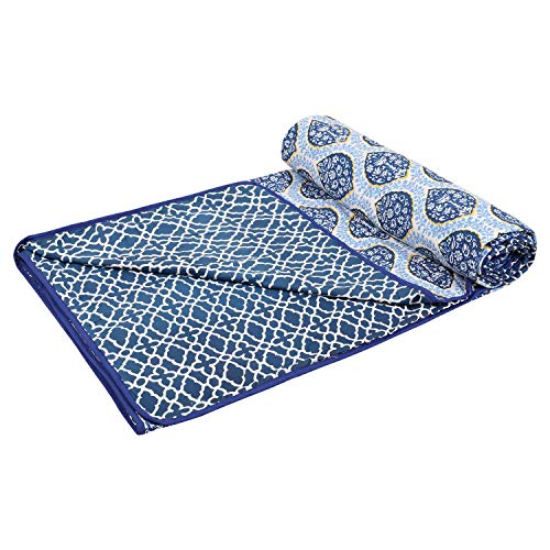 Colcha edredón reversible de algodón contra el calor nocturno en verano 3
