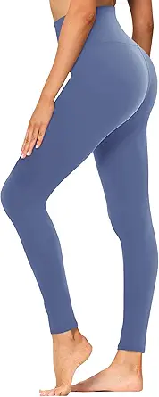 GAYHAY High Waisted Leggings for Women - Soft Opaque Slim Tummy Control Printed Pants for Running Cycling Yoga